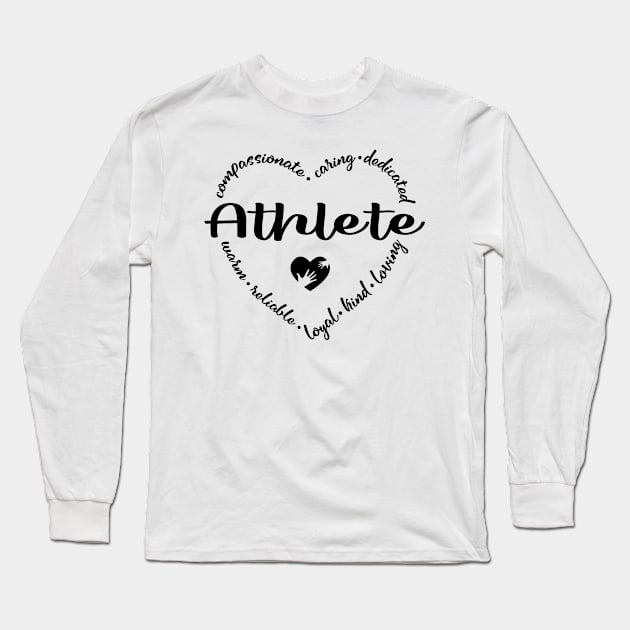 Athlete Long Sleeve T-Shirt by HeroGifts